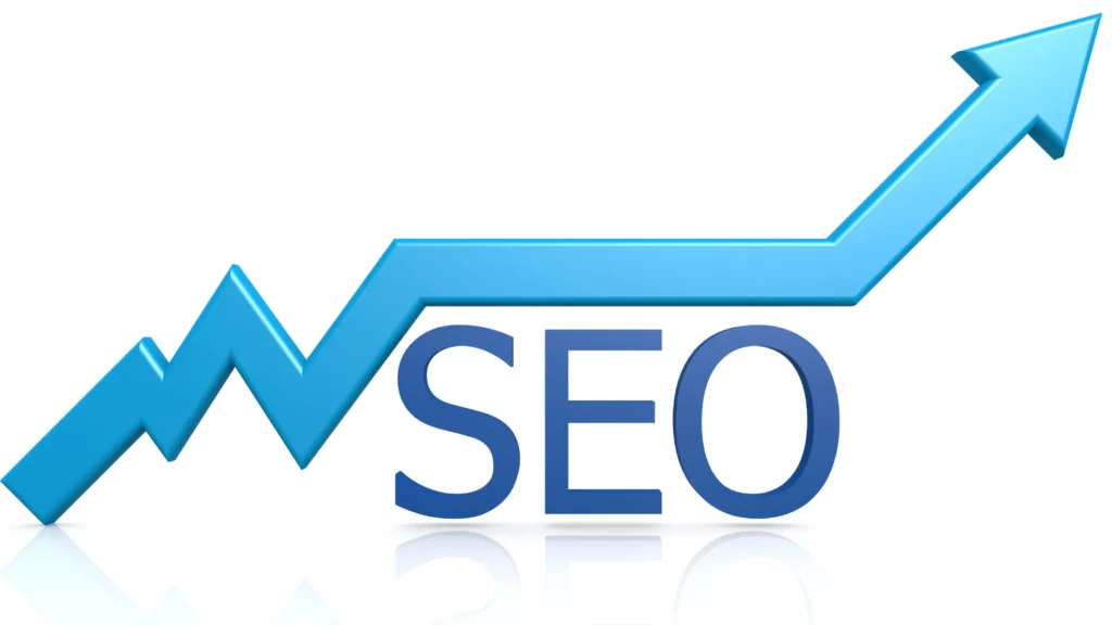 SEO for GitHub Pages with upward growth trend symbolizing improved search ranking.